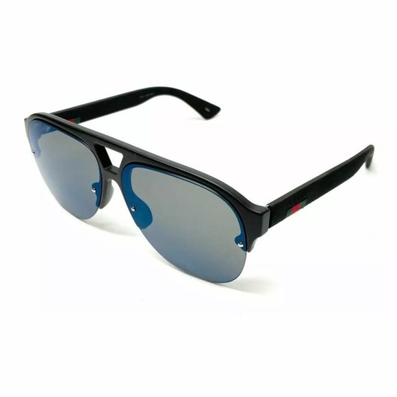 New Gucci Men's Black Aviator Sunglasses! - Picture 1 of 3